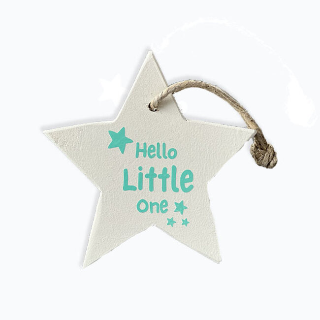 Kraamcadeau uni koffertje groen Silver