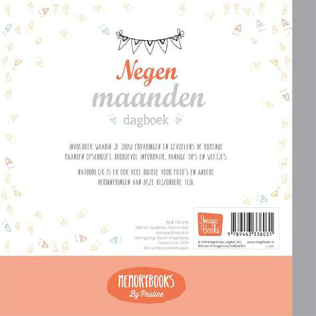 Zwangerschap cadeaupakket Dagboekje Gold