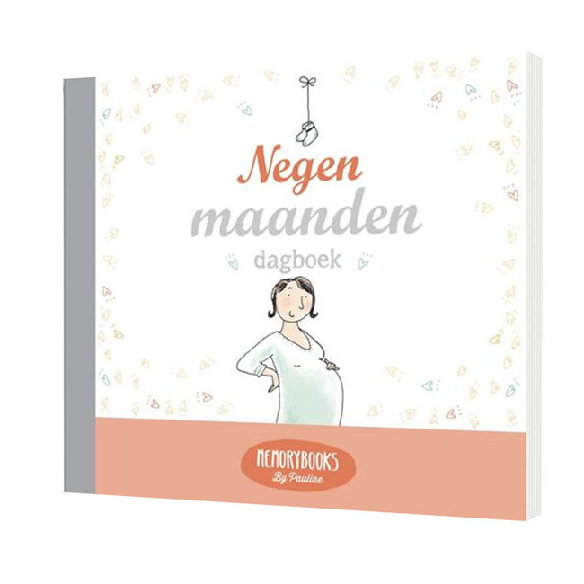 Zwangerschap cadeaupakket Dagboekje Gold