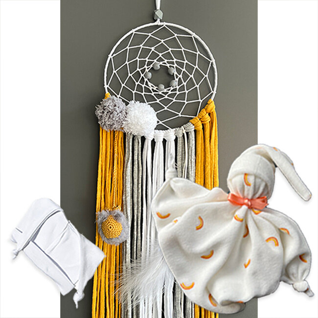 Kraamcadeau uni pakket Dreamcatcher Rainbow