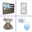 Kraamcadeau jongen geschenkset Platinum