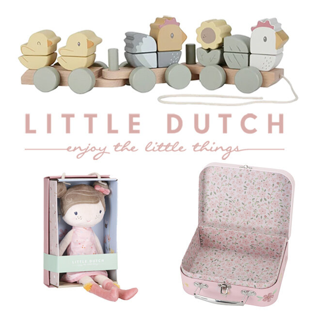 Little Dutch kraamcadeau pakket Rosa Platinum