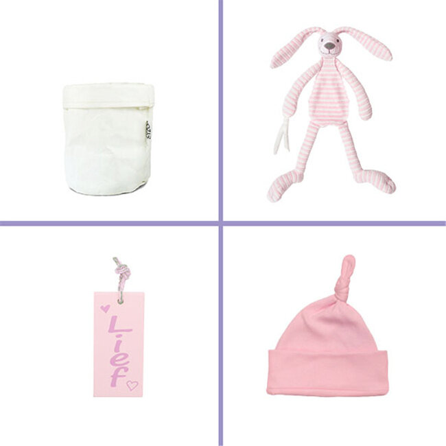 Kraamcadeau meisje pakket Silver