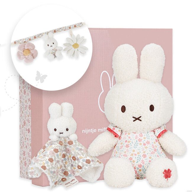 Nijntje  x Little Dutch kraamcadeau pakket meisje Silver