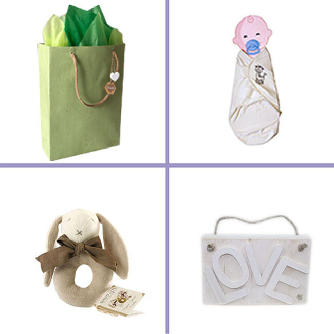 Kraamcadeau "PUUR" pakket Silver