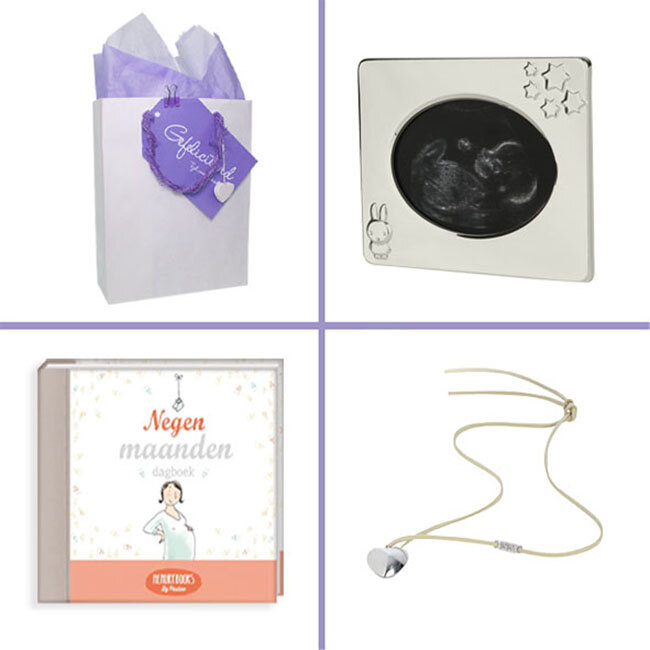 Zwangerschap cadeaupakket Dagboekje Platinum