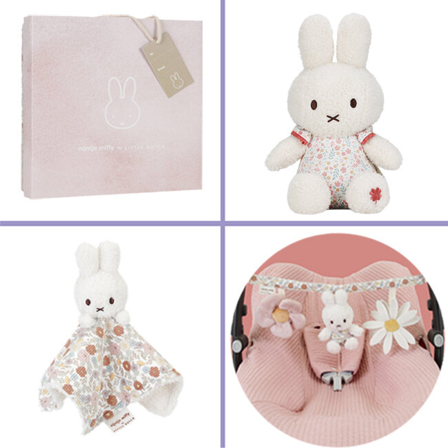 Nijntje  x Little Dutch kraamcadeau pakket meisje Silver
