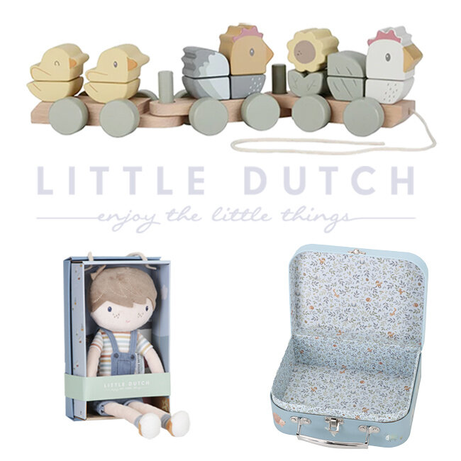 Little Dutch kraamcadeau pakket Jim Platinum