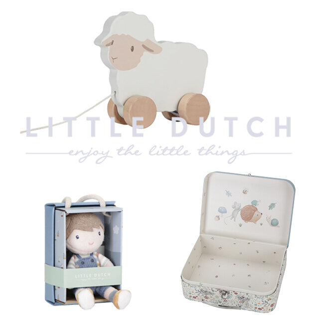 Little Dutch kraamcadeau pakket Jim Silver