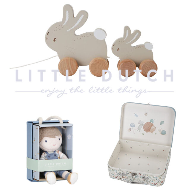 Little Dutch kraamcadeau pakket Jim Silver