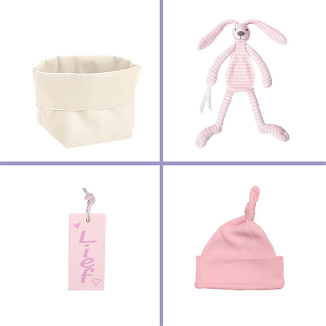 Kraamcadeau meisje pakket Silver