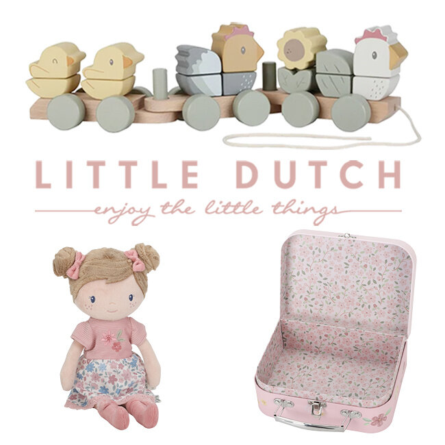 Little Dutch kraamcadeau pakket Rosa Platinum