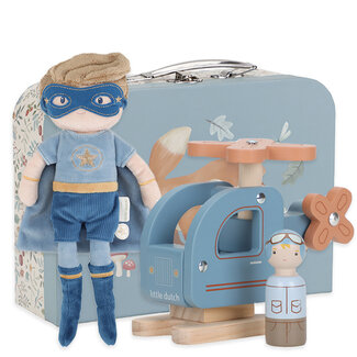 Little Dutch kraamcadeau pakket Jim Gold