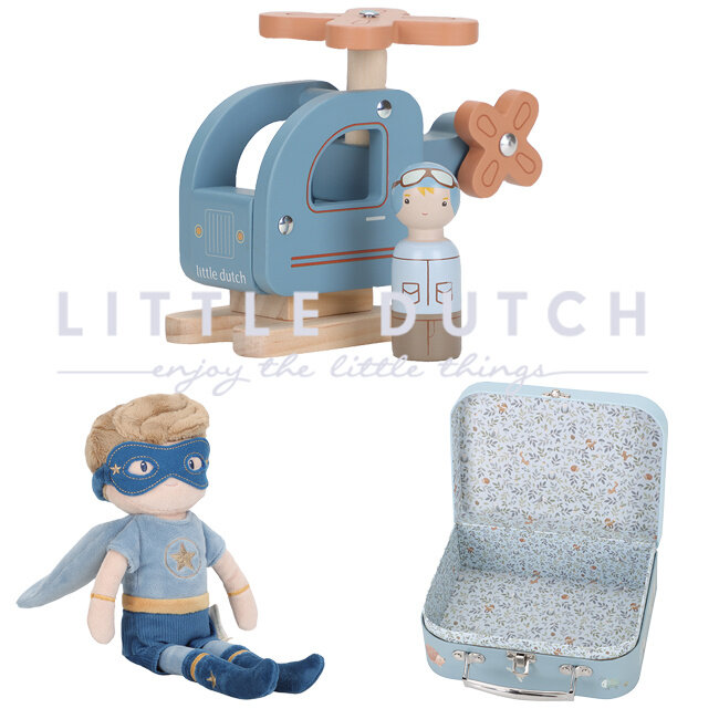 Little Dutch kraamcadeau pakket Jim Gold