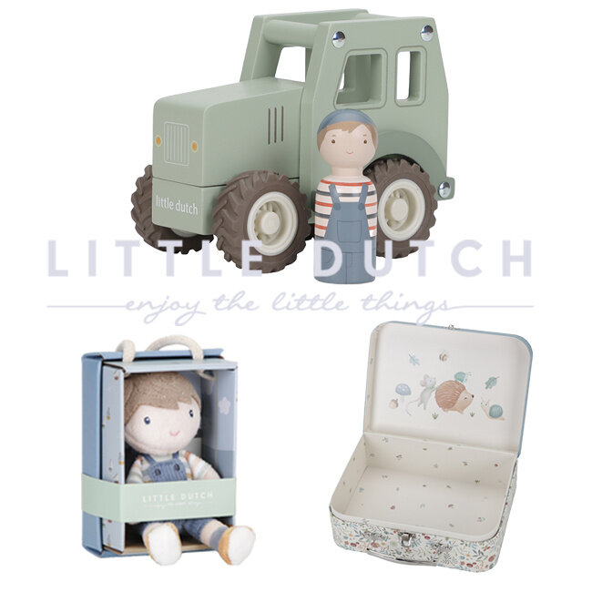 Little Dutch kraamcadeau pakket Jim Silver