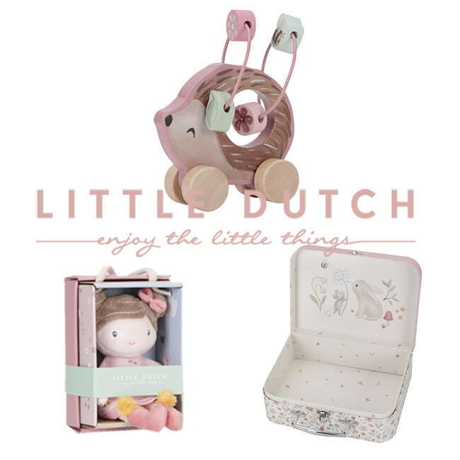 Little Dutch kraamcadeau pakket Rosa Silver