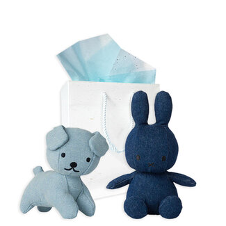 Nijntje kraamcadeau pakket denim Nijntje & Snuffie