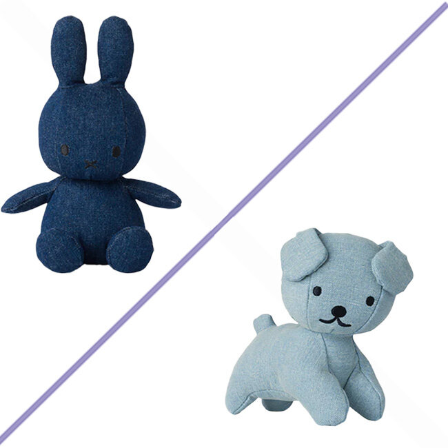 Nijntje kraamcadeau pakket denim Nijntje & Snuffie