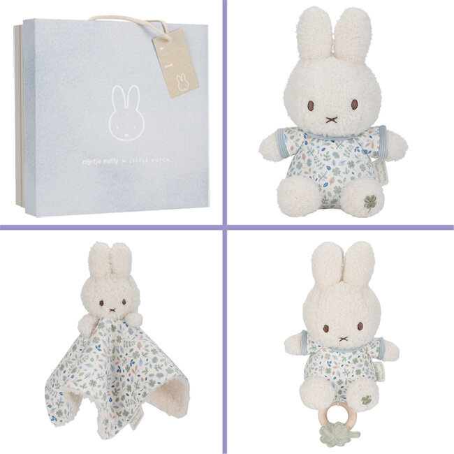 Nijntje x Little Dutch kraamcadeau pakket jongen Platinum