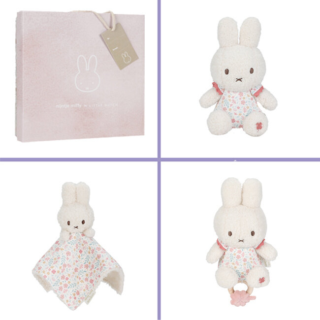 Nijntje x Little Dutch kraamcadeau pakket meisje Platinum