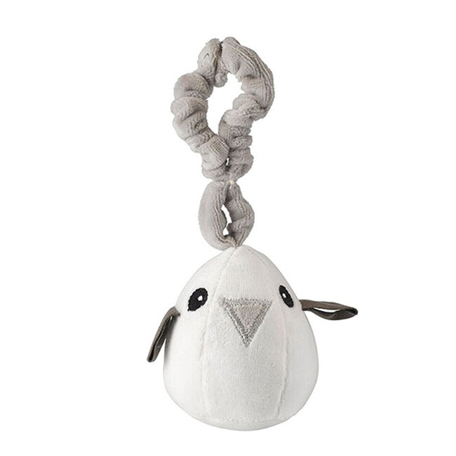 Kraamcadeau uni geschenkset Silver Haarlokdoosje