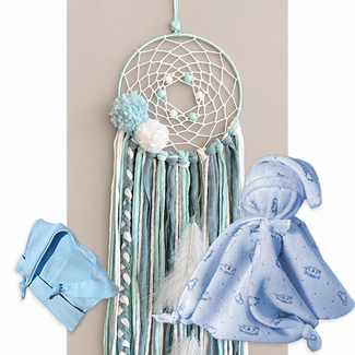 Kraamcadeau jongen pakket Dreamcatcher Blue