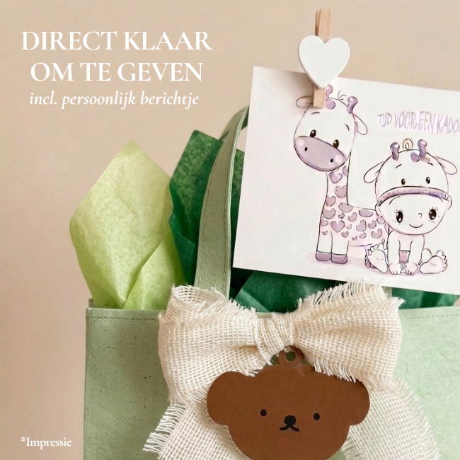 Nijntje kraamcadeau pakket uni Nijntje & Leeuwtje