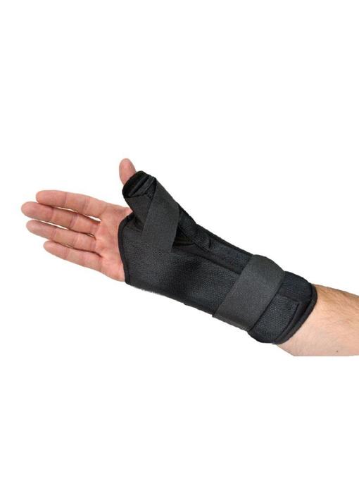 Comfort wrist and thumb brace black