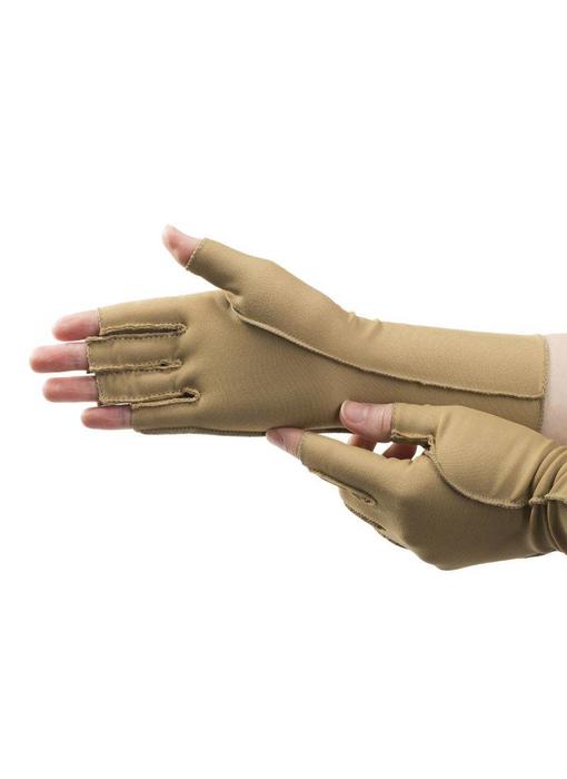 Isotoner therapeutische oedeem handschoenenen open vingers