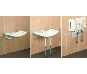 Shower seat for wall mounting Days without support feet