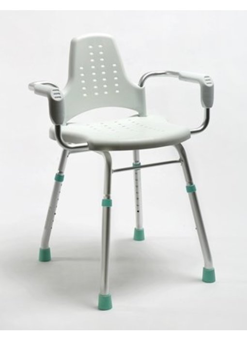 Shower and work chair Prima Modular with arm and backrest