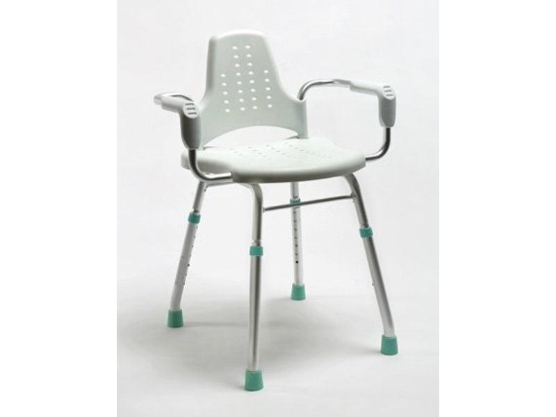 Shower and work chair Prima Modular with arm and backrest