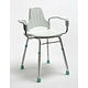 Douche- en werkstoel Prima Modular met arm- en rugleuning