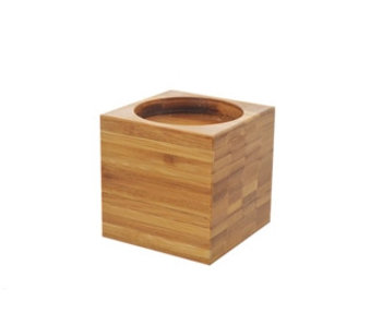 Furniture boosters in bamboo 9.3 cm - set of 4