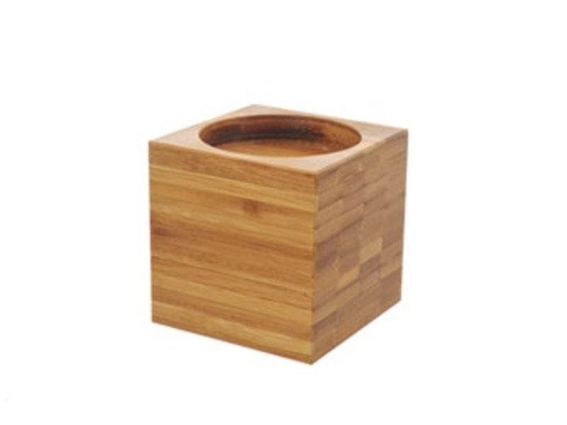 Furniture boosters in bamboo 9.3 cm - set of 4