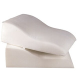 Wedge-shaped contour cushion for the legs visco