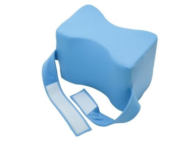 Visco-elastic cushion for distance between the legs