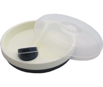 Insulating plate with lid