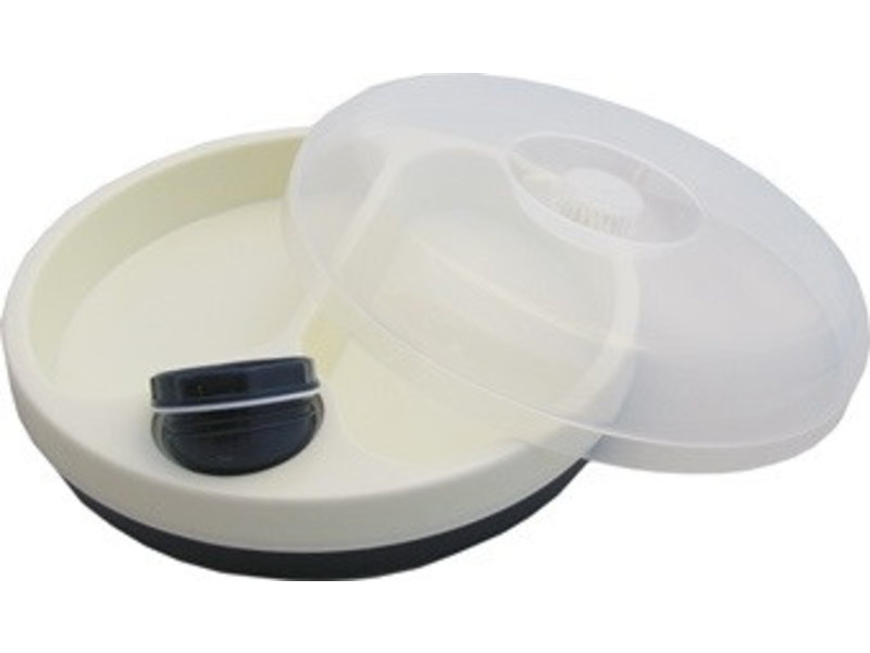 Insulating plate with lid