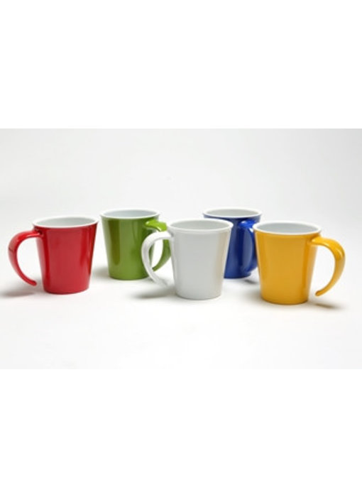 Cup Ornamin Culinar mit einem großen offenen Griff in PBT 1201 weiß 1+1 frei