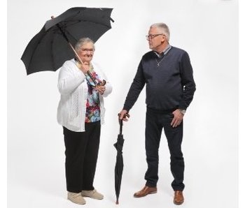 Regenschirm / Gehstock Kombination
