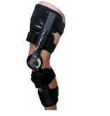 Telescopic ROM knee brace