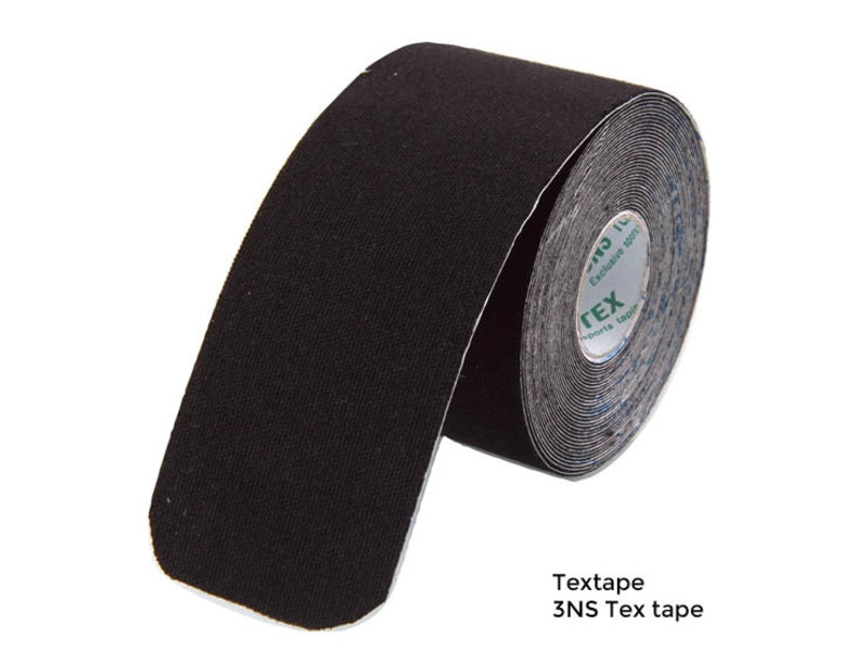 3NS Textape elastische tape  zwart