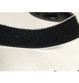 Zelfklevend lusband S-lijm 25 mm x 5 m zwart