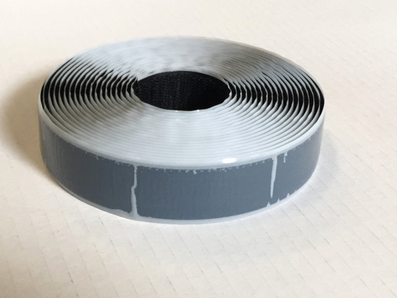 Self-adhesive hook tape S-glue 25 mm x 5 m black