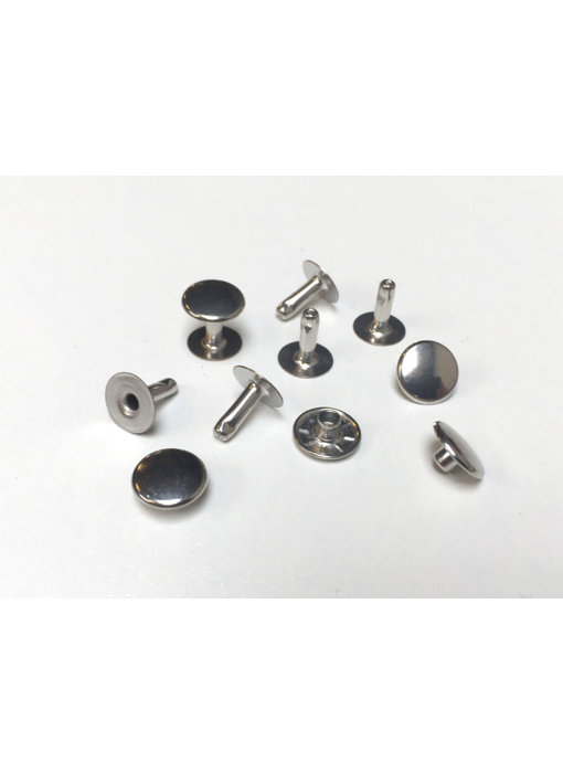 Metal rivets nickel free