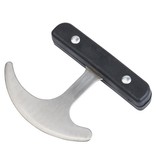 Rocking T knife - kantelmes met T handvat