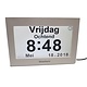 Digital speaking clock NL / FR - Alzheimer's clock