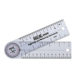 Rulong goniometer 360 degrees, 18 cm.