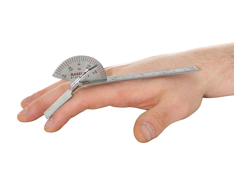 Goniometer 15 cm stainless steel